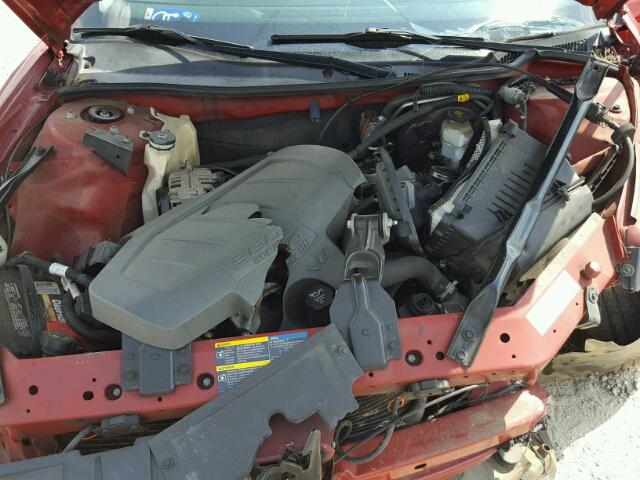 2G2WP552781145831 - 2008 PONTIAC GRAND PRIX წითელი ფოტო 7