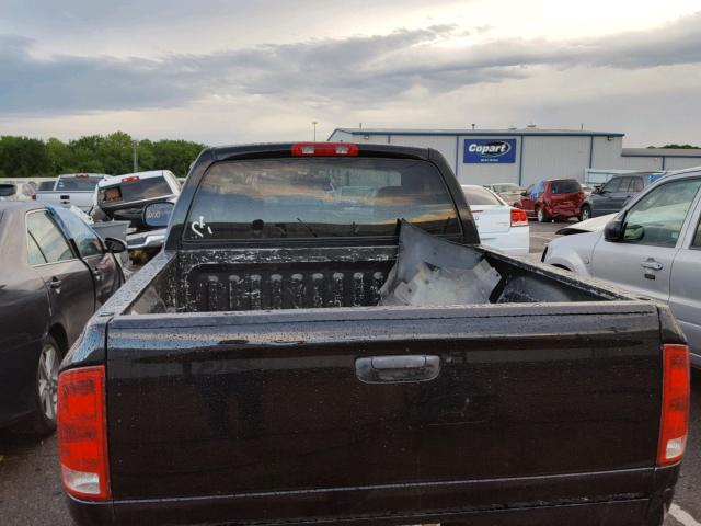 1D7HA16K92J190107 - 2002 DODGE RAM 1500 BLACK photo 6