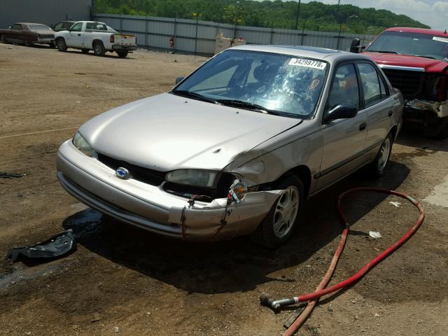 1Y1SK52882Z416732 - 2002 CHEVROLET GEO PRIZM 金色 照片 2