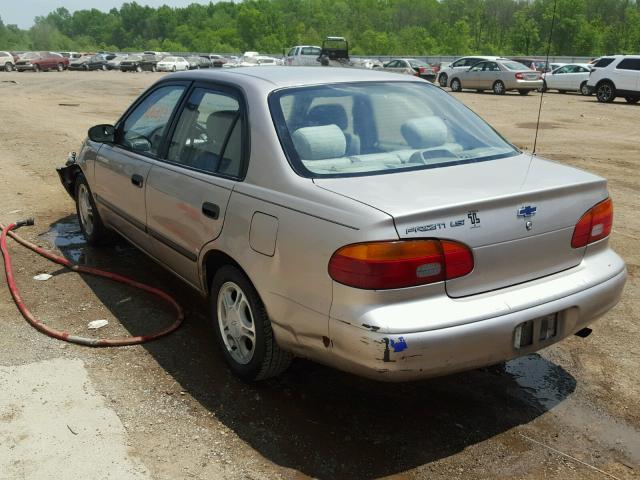1Y1SK52882Z416732 - 2002 CHEVROLET GEO PRIZM 金色 照片 3