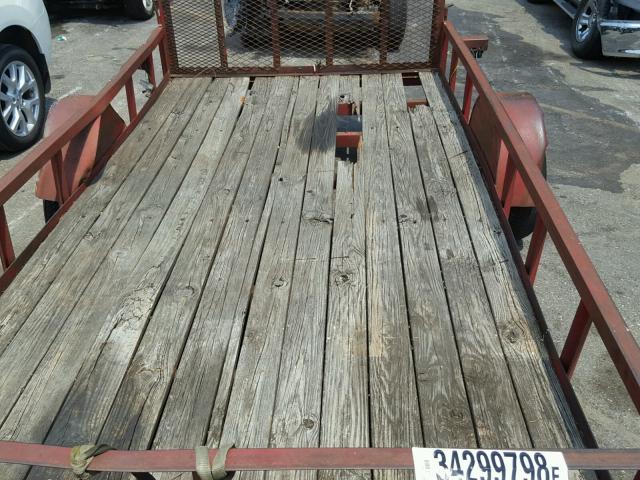 2006121M - 2006 UTILITY TRAILER RED photo 9