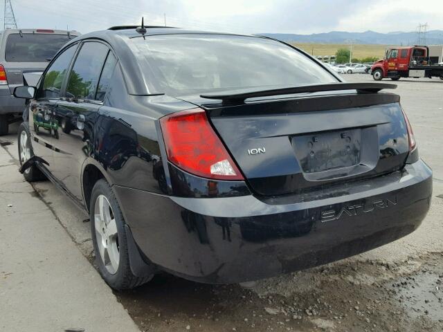 1G8AL58B26Z161656 - 2006 SATURN ION LEVEL BLACK photo 3