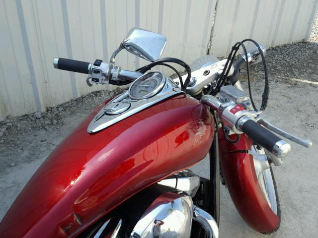 JH2SC6706AK001384 - 2010 HONDA VT1300 CS BURGUNDY photo 5