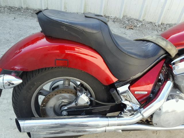 JH2SC6706AK001384 - 2010 HONDA VT1300 CS BURGUNDY photo 6