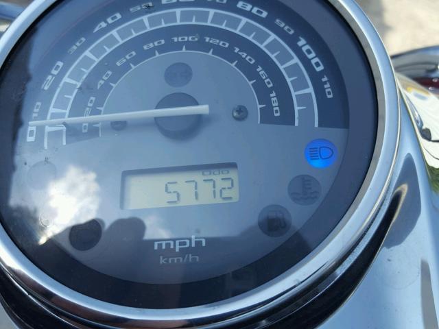 JH2SC6706AK001384 - 2010 HONDA VT1300 CS BURGUNDY photo 8