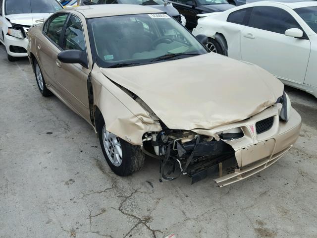 1G2NF52E94C194448 - 2004 PONTIAC GRAND AM S 金色 照片 1