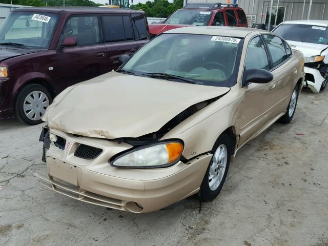 1G2NF52E94C194448 - 2004 PONTIAC GRAND AM S 金色 照片 2