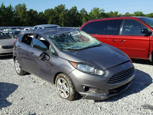 3FADP4EJXEM142775 - 2014 FORD FIESTA SE GRAY photo 1