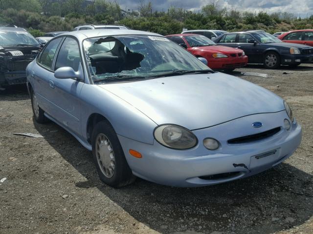 1FALP53S5VA133198 - 1997 FORD TAURUS LX BLUE photo 1