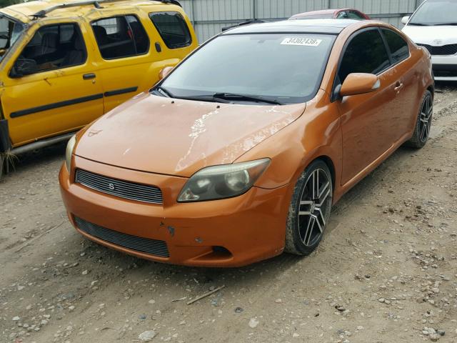 JTKDE177650057170 - 2005 TOYOTA SCION TC ORANGE photo 2