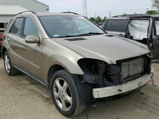 4JGBB22E68A314051 - 2008 MERCEDES-BENZ ML 320 CDI BROWN photo 1