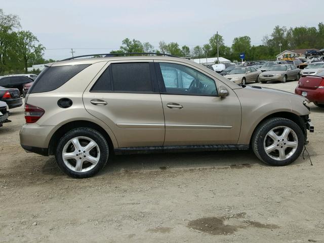 4JGBB22E68A314051 - 2008 MERCEDES-BENZ ML 320 CDI BROWN photo 9