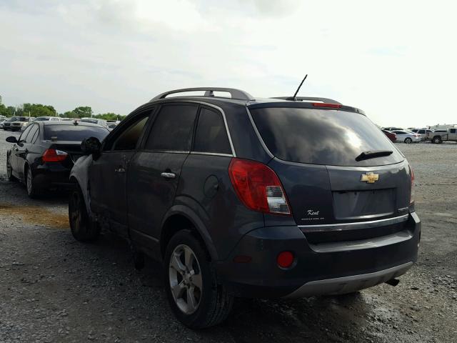 3GNAL4EKXDS546775 - 2013 CHEVROLET CAPTIVA LT GRAY photo 3