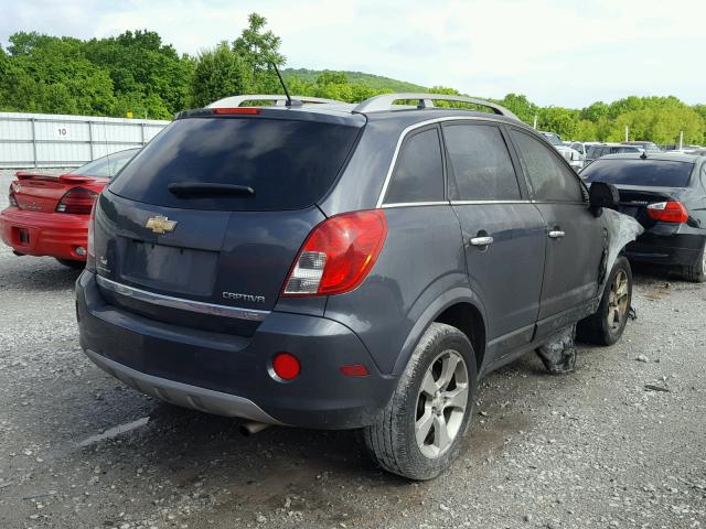 3GNAL4EKXDS546775 - 2013 CHEVROLET CAPTIVA LT GRAY photo 4