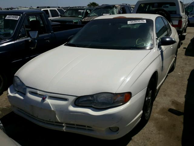 2G1WW12E059187947 - 2005 CHEVROLET MONTE CARL თეთრი ფოტო 2