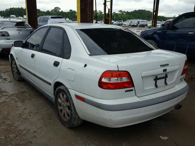 YV1VS29552F824175 - 2002 VOLVO S40 1.9T WHITE photo 3