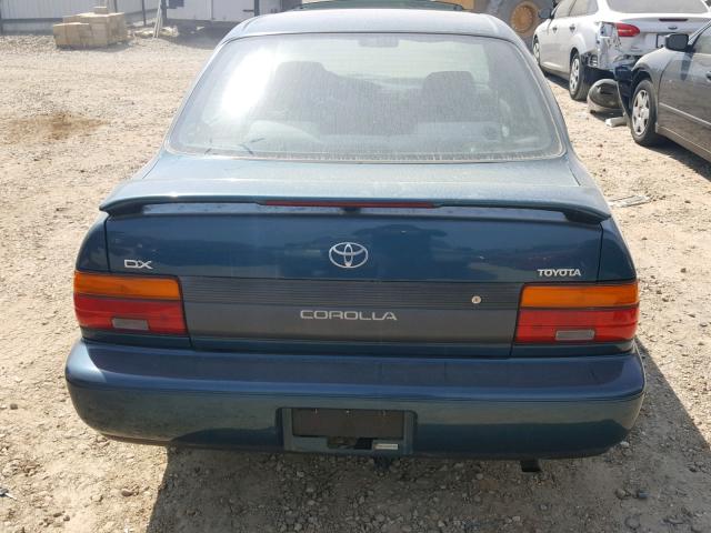 2T1AE09B5RC081591 - 1994 TOYOTA COROLLA LE TEAL photo 9