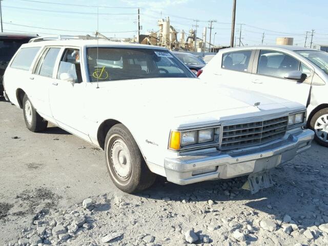 1G1BN35H8FX162946 - 1985 CHEVROLET CAPRICE CL Beyaz fotoğraf 1