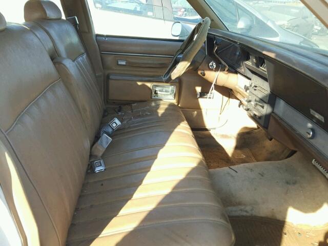 1G1BN35H8FX162946 - 1985 CHEVROLET CAPRICE CL Beyaz fotoğraf 5