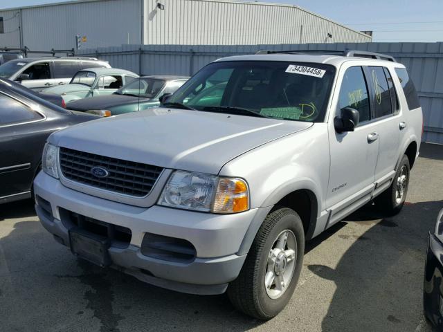 1FMZU73W32UA43436 - 2002 FORD EXPLORER X SILVER photo 2