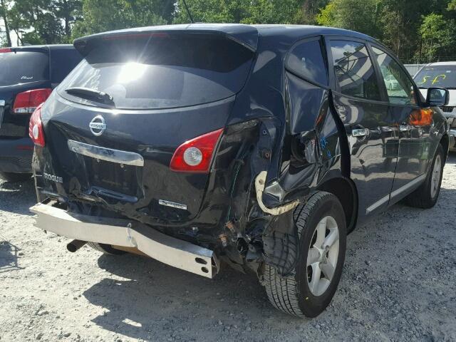 JN8AS5MT8DW538811 - 2013 NISSAN ROGUE BLACK photo 4