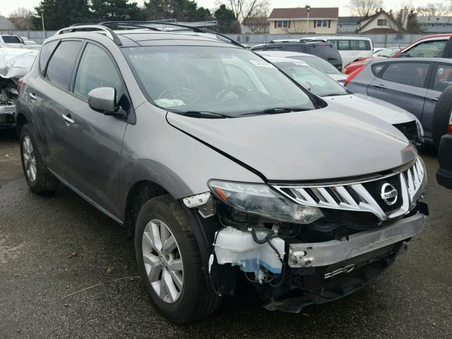 JN8AZ1MW7AW106589 - 2010 NISSAN MURANO S GRAY photo 1