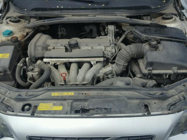 YV1RS61N712005159 - 2001 VOLVO S60 SILVER photo 7