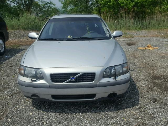 YV1RS61N712005159 - 2001 VOLVO S60 SILVER photo 9
