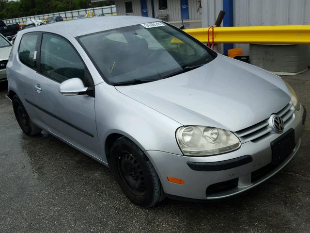 WVWAS71K37W137562 - 2007 VOLKSWAGEN RABBIT GRAY photo 1