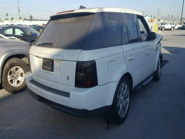 SALSF25436A958706 - 2006 LAND ROVER RANGE ROVE WHITE photo 4