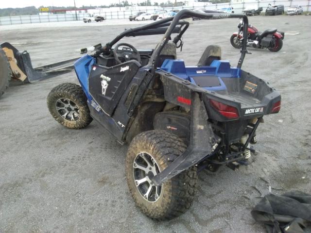 4UF15MPV5FT308795 - 2015 ARCTIC CAT WILDCAT BLUE photo 3