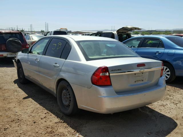1G1ZS51876F102770 - 2006 CHEVROLET MALIBU LS ვერცხლისფერი ფოტო 3