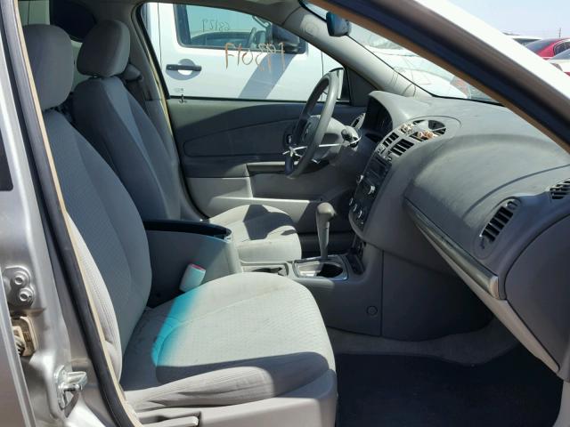 1G1ZS51876F102770 - 2006 CHEVROLET MALIBU LS ვერცხლისფერი ფოტო 5