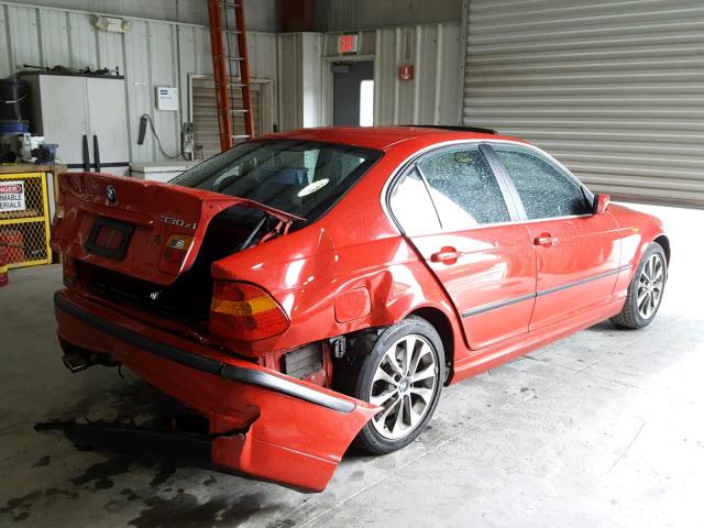 WBAEW53415PG12125 - 2005 BMW 330 XI RED photo 4
