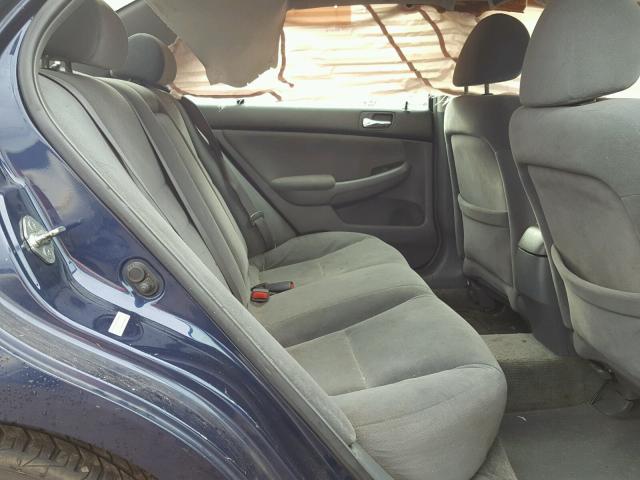 1HGCM56377A135451 - 2007 HONDA ACCORD SE BLUE photo 6