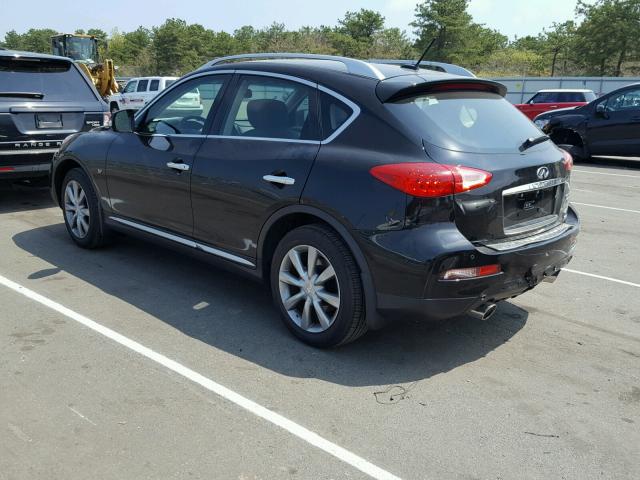 JN1BJ0RR2HM414623 - 2017 INFINITI QX50 BLACK photo 3