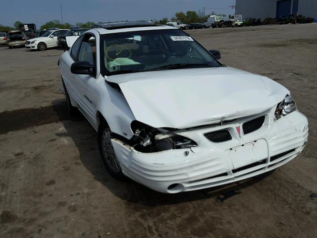 1G2NE12E1XM755199 - 1999 PONTIAC GRAND AM S 白色 照片 1