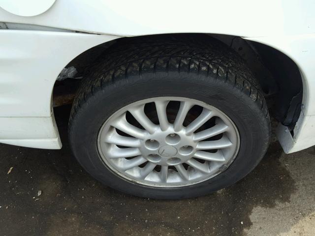 1G2NE12E1XM755199 - 1999 PONTIAC GRAND AM S 白色 照片 9