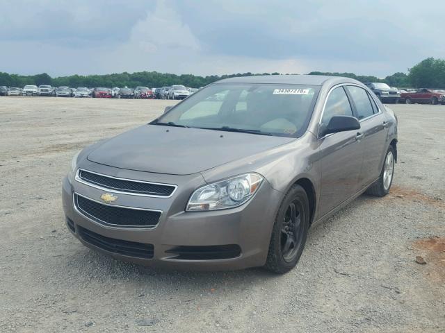1G1ZA5EU2BF112109 - 2011 CHEVROLET MALIBU LS BROWN photo 2