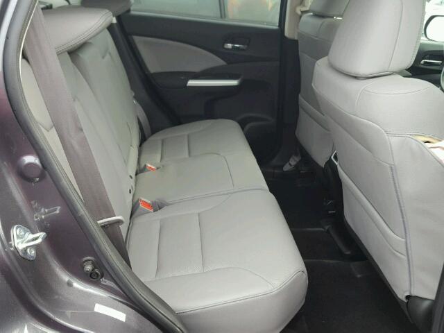 5J6RM4H7XFL081904 - 2015 HONDA CR-V EXL GRAY photo 6