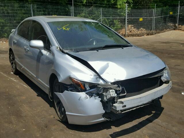 2HGFA55537H716357 - 2007 HONDA CIVIC SI SILVER photo 1