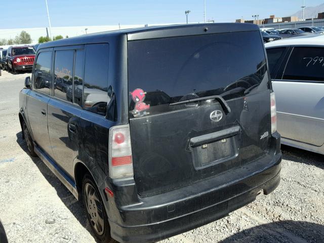 JTLKT324564104202 - 2006 TOYOTA SCION XB შავი ფოტო 3