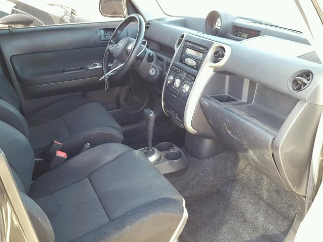 JTLKT324564104202 - 2006 TOYOTA SCION XB შავი ფოტო 5