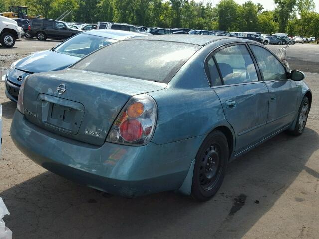 1N4AL11D72C113972 - 2002 NISSAN ALTIMA BAS GREEN photo 4