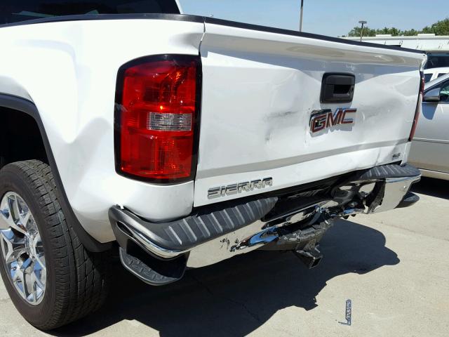 3GTU2VEC1EG391271 - 2014 GMC SIERRA K15 WHITE photo 9