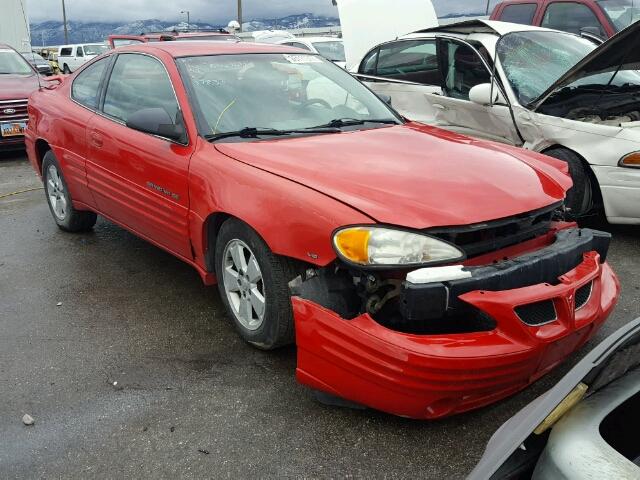 1G2NE12E9XM760957 - 1999 PONTIAC GRAND AM S წითელი ფოტო 1