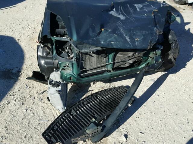 2HGEJ6611YH574654 - 2000 HONDA CIVIC BASE GREEN photo 7
