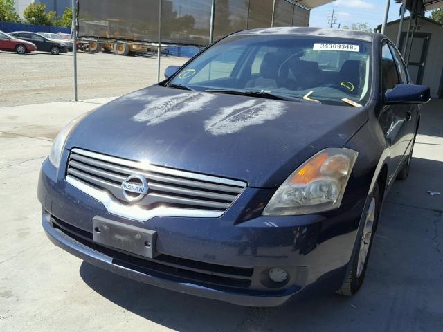 1N4CL21E17C168965 - 2007 NISSAN ALTIMA HYB BLUE photo 2