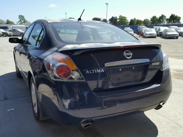 1N4CL21E17C168965 - 2007 NISSAN ALTIMA HYB BLUE photo 3