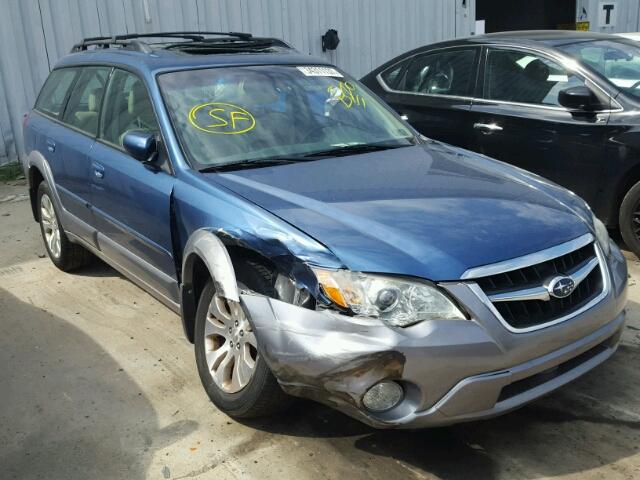 4S4BP62C287344927 - 2008 SUBARU OUTBACK 2. BLACK photo 1